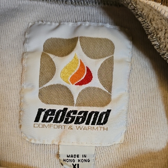 Redsand Men's Crewneck Sweater in Brown, White, and Blue - Picture 3 of 7